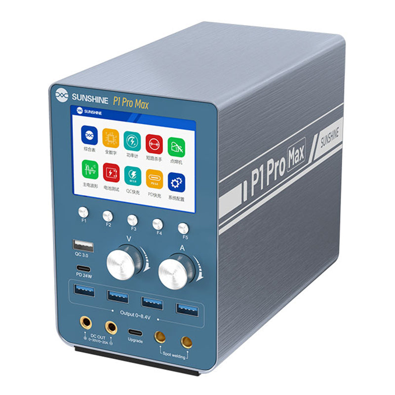 SUNSHINE P1 Pro Max Intelligent Regulated Power Supply Current Voltage Regulation Power Meter SUNSHINE P1 Pro Max Intelligent Regulated Power Supply Current Voltage Regulation Power Meter